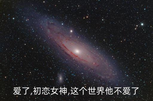 他不爱了,初恋女神,这个世界他不爱了
