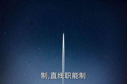 职能制,直线职能制