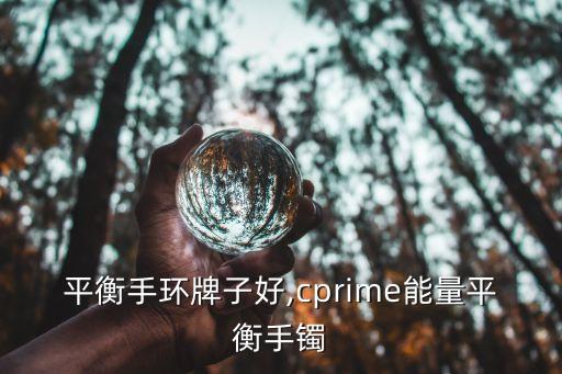 平衡手环牌子好,cprime能量平衡手镯