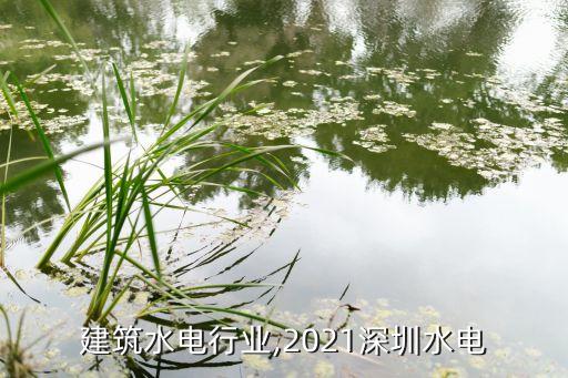 建筑水电行业,2021深圳水电