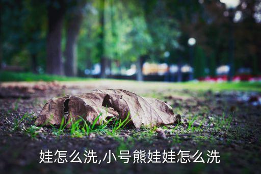 娃怎么洗,小号熊娃娃怎么洗