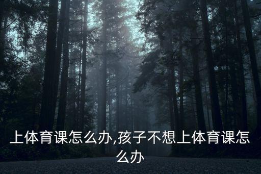 不想上体育课怎么办,孩子不想上体育课怎么办