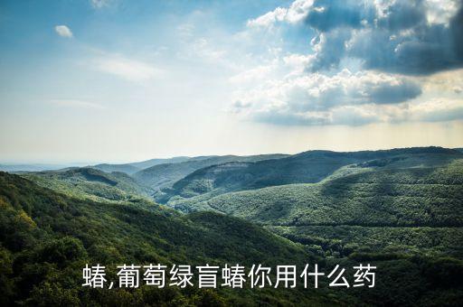 蝽,葡萄绿盲蝽你用什么药