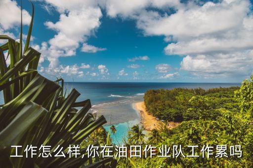 工作怎么样,你在油田作业队工作累吗