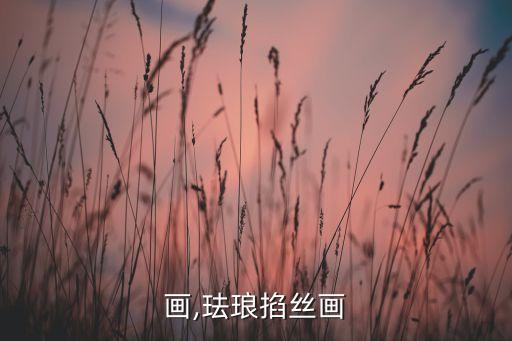 画,珐琅掐丝画