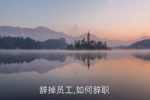 辞掉员工,如何辞职