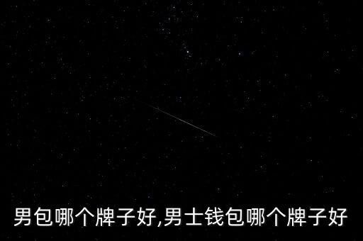 美国男包哪个牌子好,男士钱包哪个牌子好?