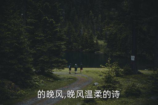 温柔的晚风,晚风温柔的诗