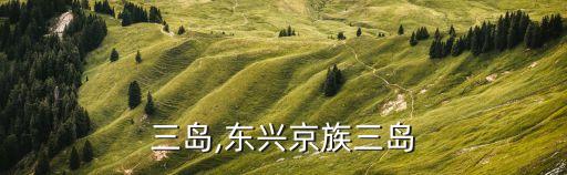 京族三岛,东兴京族三岛
