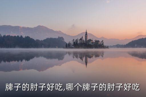 什么牌子的肘子好吃,哪个牌子的肘子好吃?