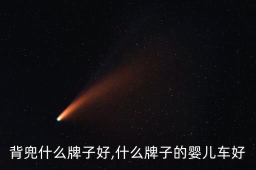 婴儿背兜什么牌子好,什么牌子的婴儿车好?