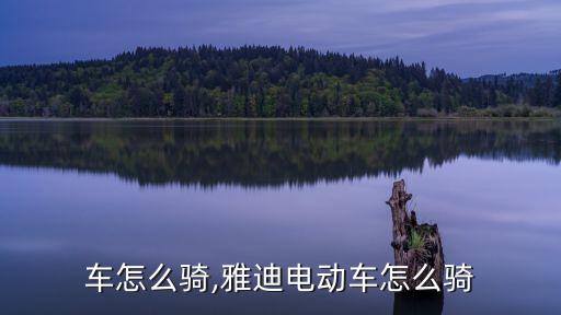车怎么骑,雅迪电动车怎么骑