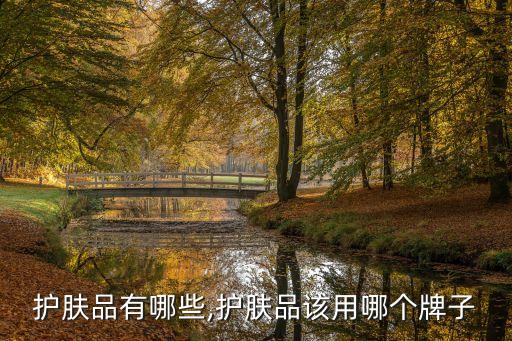 护肤品有哪些,护肤品该用哪个牌子