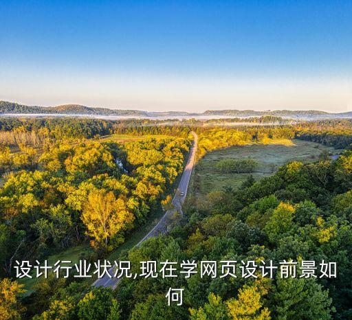网页设计行业状况,现在学网页设计前景如何?