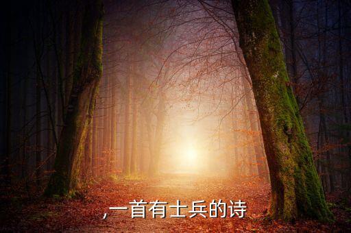 知兵,一首有士兵的诗