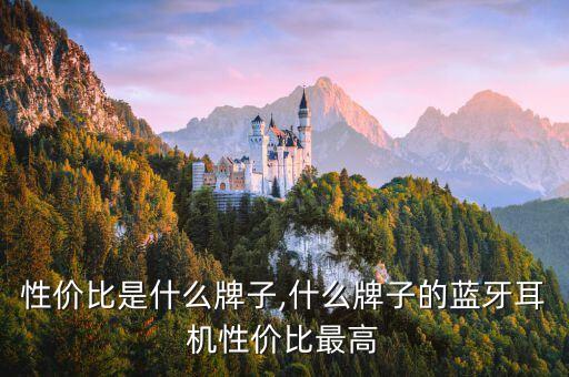 耳机性价比是什么牌子,什么牌子的蓝牙耳机性价比最高?