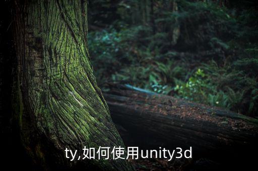 unty,如何使用unity3d