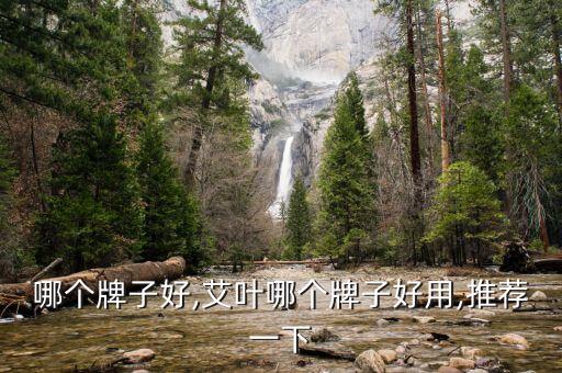 艾叶哪个牌子好,艾叶哪个牌子好用,推荐一下