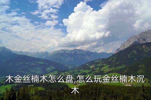 木金丝楠木怎么盘,怎么玩金丝楠木沉木