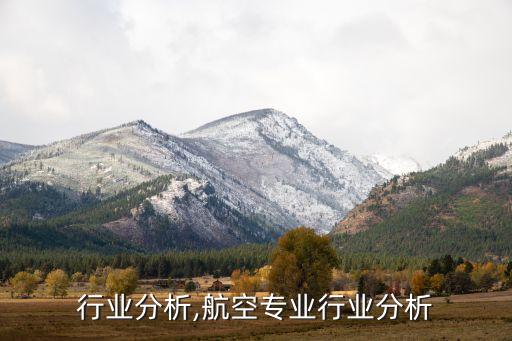 航校行业分析,航空专业行业分析