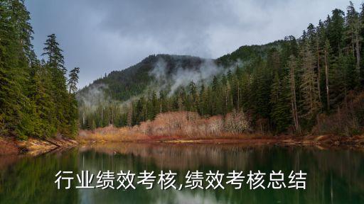 行业绩效考核,绩效考核总结
