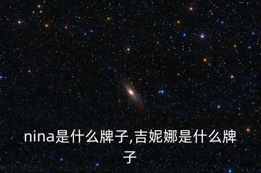 nina是什么牌子,吉妮娜是什么牌子